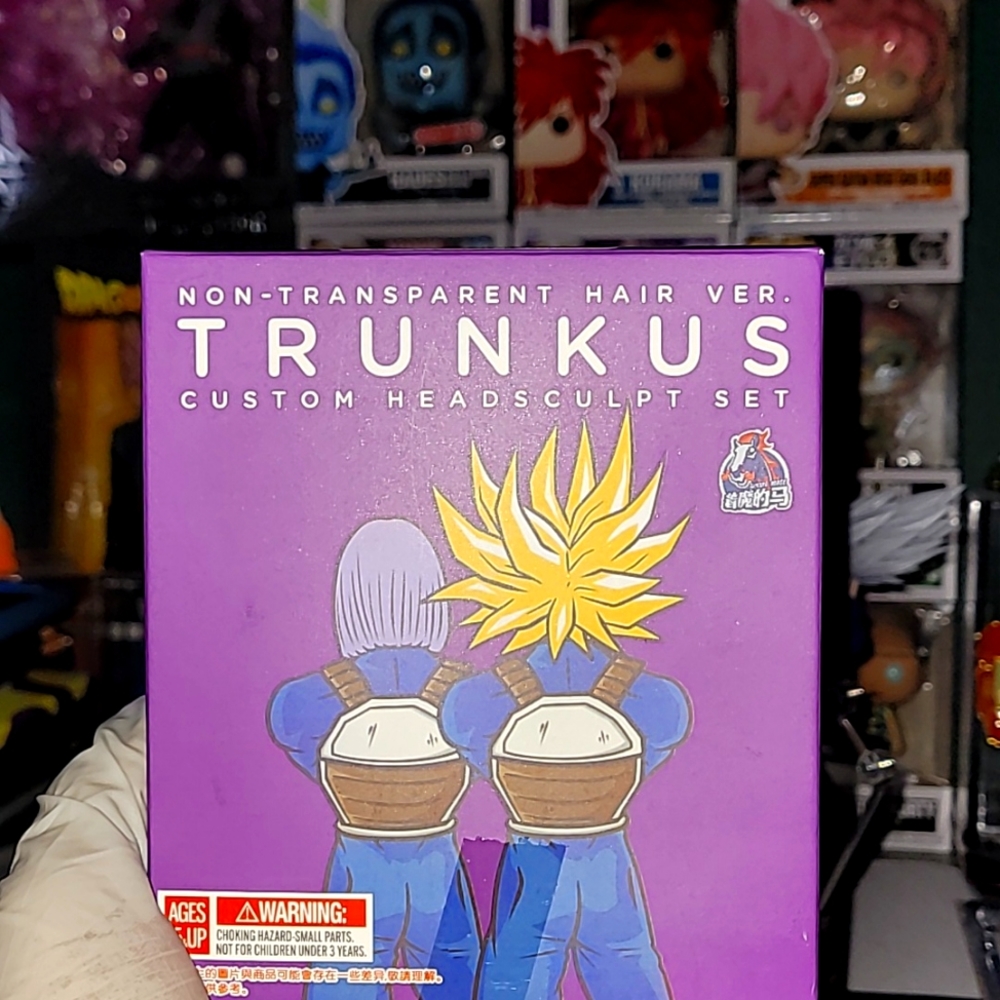 Super Saiyan Trunks SHF Demoniacal Fit Possessed Horse Custom Headsculpt Cell